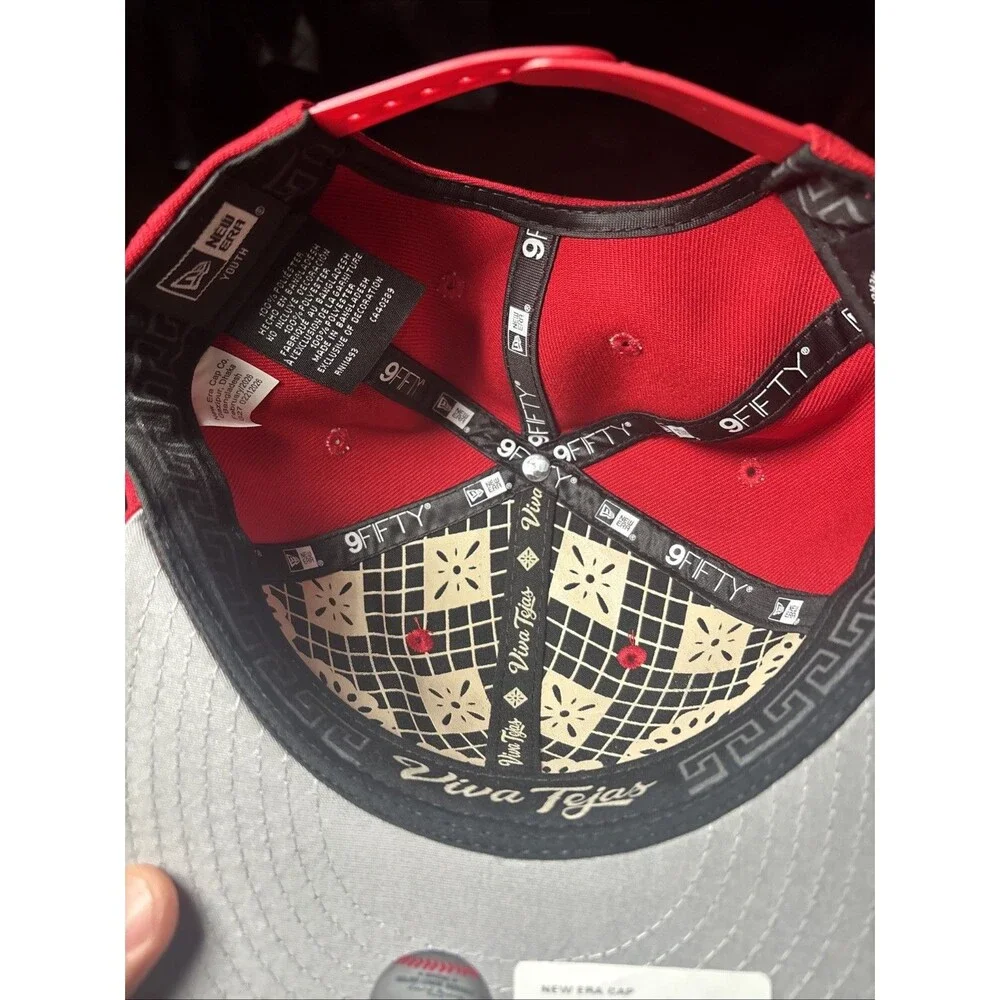Youth New Era  Red Texas Rangers 2026 City Connect 9FIFTY Snapback Hat